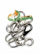 Карабин с полукруглым основанием, 6,7 см (ширина проушины 2 см)  (артикул 3662255)  большой выбор товаров оптом и в розницу по низким ценам с доставкой