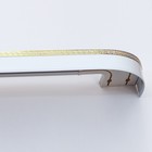 Карниз двухрядный «Ультракомпакт. Лабиринт», 160 см, с декоративной планкой, цвет белый - фото 298088781