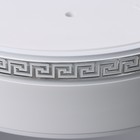 Карниз двухрядный «Ультракомпакт. Лабиринт», 180 см, с декоративной планкой, цвет белый - Фото 3