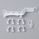 Карниз двухрядный, «Ультракомпакт. Лабиринт», 200 см, с декоративной планкой, белый - Фото 4