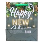 Пакет ламинированный вертикальный Happy New Year, 12 × 15 × 5,5 см - Фото 3