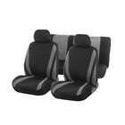 Авточехлы TORSO Premium универсальные, 6 предметов, чёрно-серый AV-12 - Фото 1