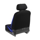 Авточехлы на сиденья TORSO Premium универсальные, 6 предметов, чёрно-синий AV-13 - Фото 3