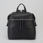 Рюкзак молодёжный, отдел на молнии, цвет чёрный - Фото 2