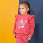 Свитшот для девочки, рост 110-116 см - Фото 1