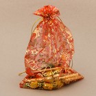 Мешочек подарочный органза «Новогодние игрушки», 10 × 12 см +/- 1.5 см - Фото 2