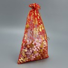 Мешочек подарочный органза «Аромат праздника», 20×30 см ± 1.5 см - фото 119405823
