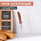 Нож кухонный Доляна «Эльбрус», лезвие 12 см - фото 979614