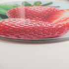 Доска разделочная Доляна «Сладкая клубничка», d=20 см - Фото 2