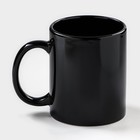 Кружка-хамелеон керамическая Доляна «Кофе», 350 мл, цвет чёрный - Фото 3