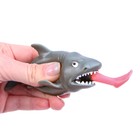 Антистресс игрушка - мялка «Акула», с ногой - Фото 3