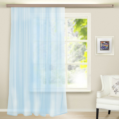 Штора-тюль Witerra 290х260см, голубой, пэ100%