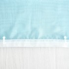 Штора-тюль Witerra 290х260см, голубой, пэ100% - Фото 5