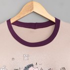 Комплект женский (футболка, брюки) Ежевичка МИКС, р-р 54 - Фото 3