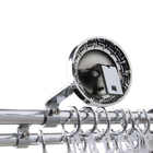 Карниз двухрядный «Фэшн», 280 см, d=1.6 см, с наконечниками «Орион», цвет серебро - Фото 3