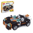 Конструктор «Гоночный транспорт», 256 деталей, 36 вариантов сборки - Фото 4