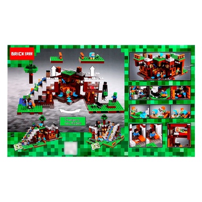 Конструктор Мой мир «Подводный замок» Brick, 729 деталей