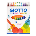 Фломастеры 12 цветов GIOTTO Turbo Color 2.8 мм 71400 - Фото 3