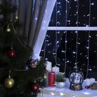 УЦЕНКА Гирлянда «Занавес», 2×3 м, IP20, 720 LED, 220 В, 8 режимов, прозрачная нить, свечение белое - Фото 7