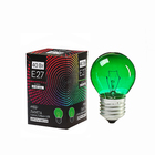 Лампа накаливания Luazon Lighthing E27, 40W, декоративная, зеленая, 220 В - Фото 1