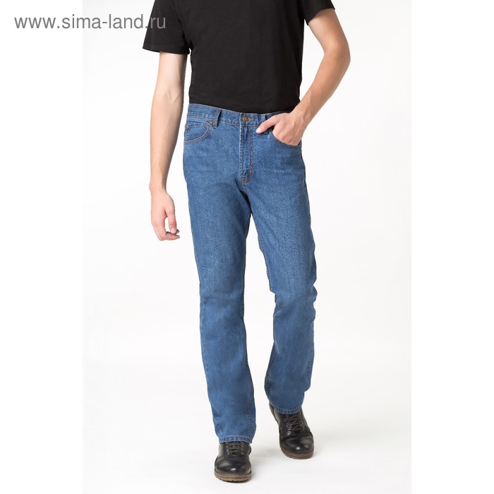 Джинсы мужские, цвет голубой, размер 31 - Фото 1