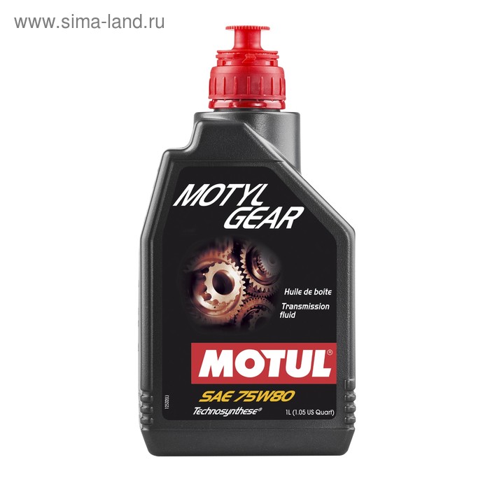 Трансмиссионное масло Motul MOTYLGEAR 75W80, 1 л 105782 - Фото 1