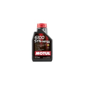 

Масло моторное Motul 6100 SYN-NERGY 5W40, 1 л 107975