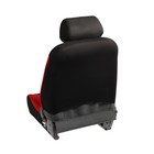 Авточехлы на сиденья TORSO Premium универсальные, 6 предметов, чёрно-красный AV-30 - Фото 3