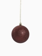 Ёлочные игрушки «Снежинка блеск», шары новогодние, d=8 см, набор 4 шт. - фото 6690741