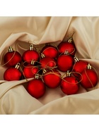 Ёлочные игрушки «Классный», шары новогодние, d=4 см, набор 36 шт., красный 3276653 Ёлочные игрушки «Классный», шары новогодние, d=4 см, набор 36 шт., красный 3276653