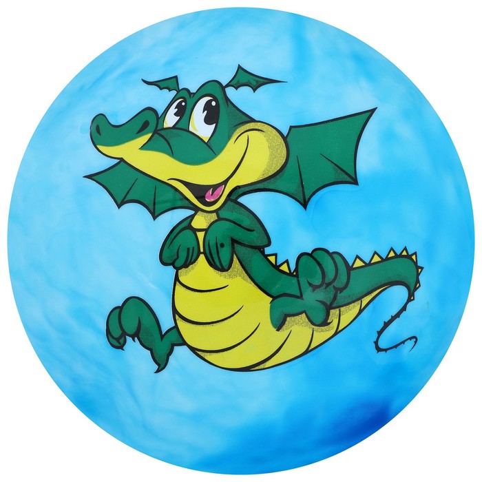 Мяч детский «Динозаврики», d=25 см, 60 г, цвет МИКС - фото 1905501976