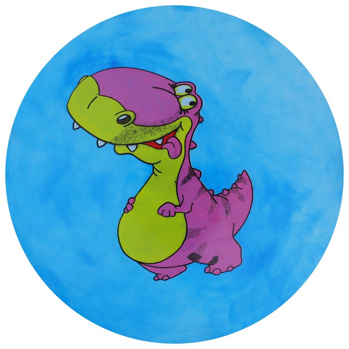 Мяч детский «Динозаврики», d=25 см, 60 г, цвет МИКС - фото 1905501978