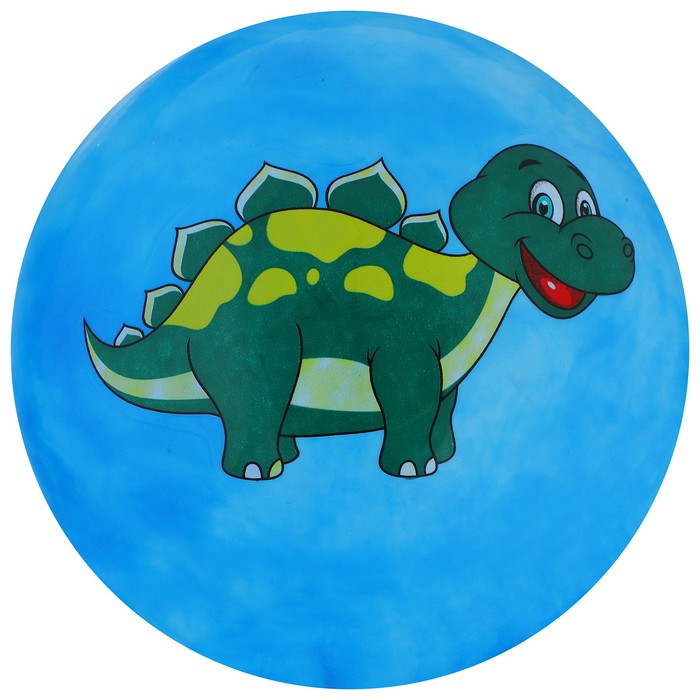 Мяч детский «Динозаврики», d=25 см, 60 г, цвет МИКС - фото 1883395640