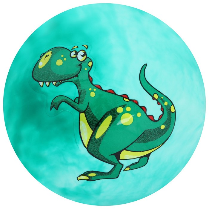 Мяч детский «Динозаврики», d=25 см, 60 г, цвет МИКС - фото 1883395644