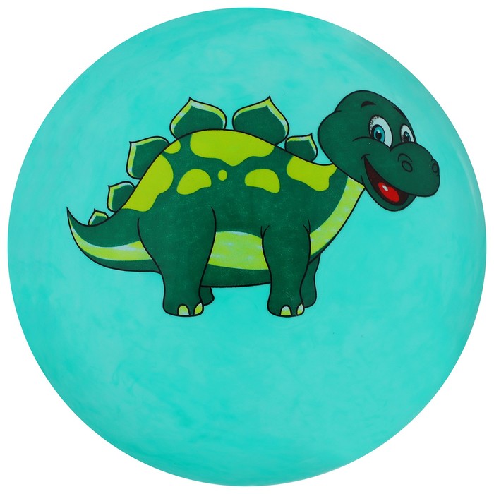 Мяч детский «Динозаврики», d=25 см, 60 г, цвет МИКС - фото 1883395646