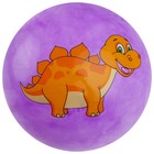 Мяч детский «Динозаврики», d=25 см, 60 г, цвет МИКС - фото 8415993