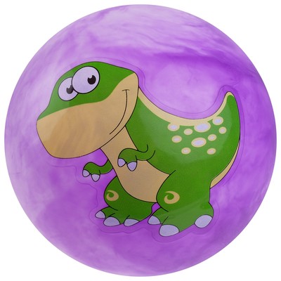 Мяч детский «Динозаврики», d=25 см, МИКС