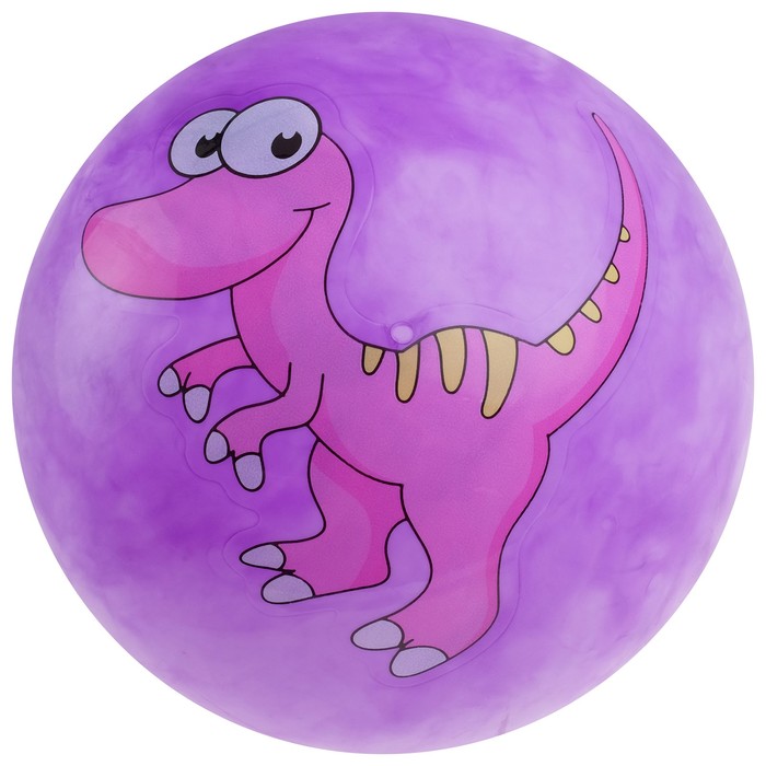 Мяч детский «Динозаврики», d=25 см, 60 г, цвет МИКС - фото 1908408827