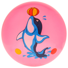 Мяч детский «Дельфинчики», d=25 см, 60 г, цвет розовый, принт МИКС - Фото 3