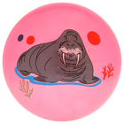 Мяч детский «Дельфинчики», d=25 см, 60 г, цвет розовый, принт МИКС - Фото 4
