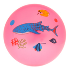 Мяч детский «Дельфинчики», d=25 см, 60 г, цвет розовый, принт МИКС - Фото 7