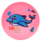 Мяч детский «Дельфинчики», d=25 см, 60 г, цвет розовый, принт МИКС - Фото 8
