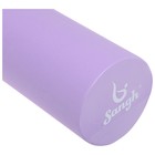Ролик массажный Sangh, 45х15 см, цвет фиолетовый - фото 3822336