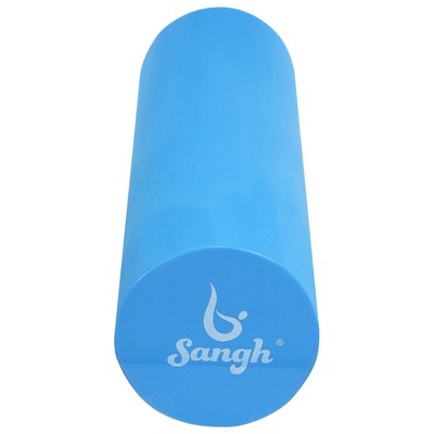 Ролик массажный Sangh, 45×15 см, синий