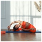 Коврик для фитнеса и йоги Sangh, нескользящий, 183×61×1 см, синий - Фото 5