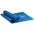 Коврик для йоги Sangh, 183×61×1 см, цвет синий - Фото 7
