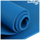 Коврик для йоги Sangh, 183×61×1 см, цвет синий - фото 8416041