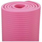Коврик для йоги Sangh, 183×61×1 см, цвет розовый - Фото 11