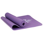 Коврик для йоги Sangh, 183×61×1 см, цвет фиолетовый - Фото 7
