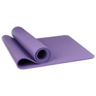 Коврик для йоги Sangh, 183×61×1 см, цвет фиолетовый - Фото 9